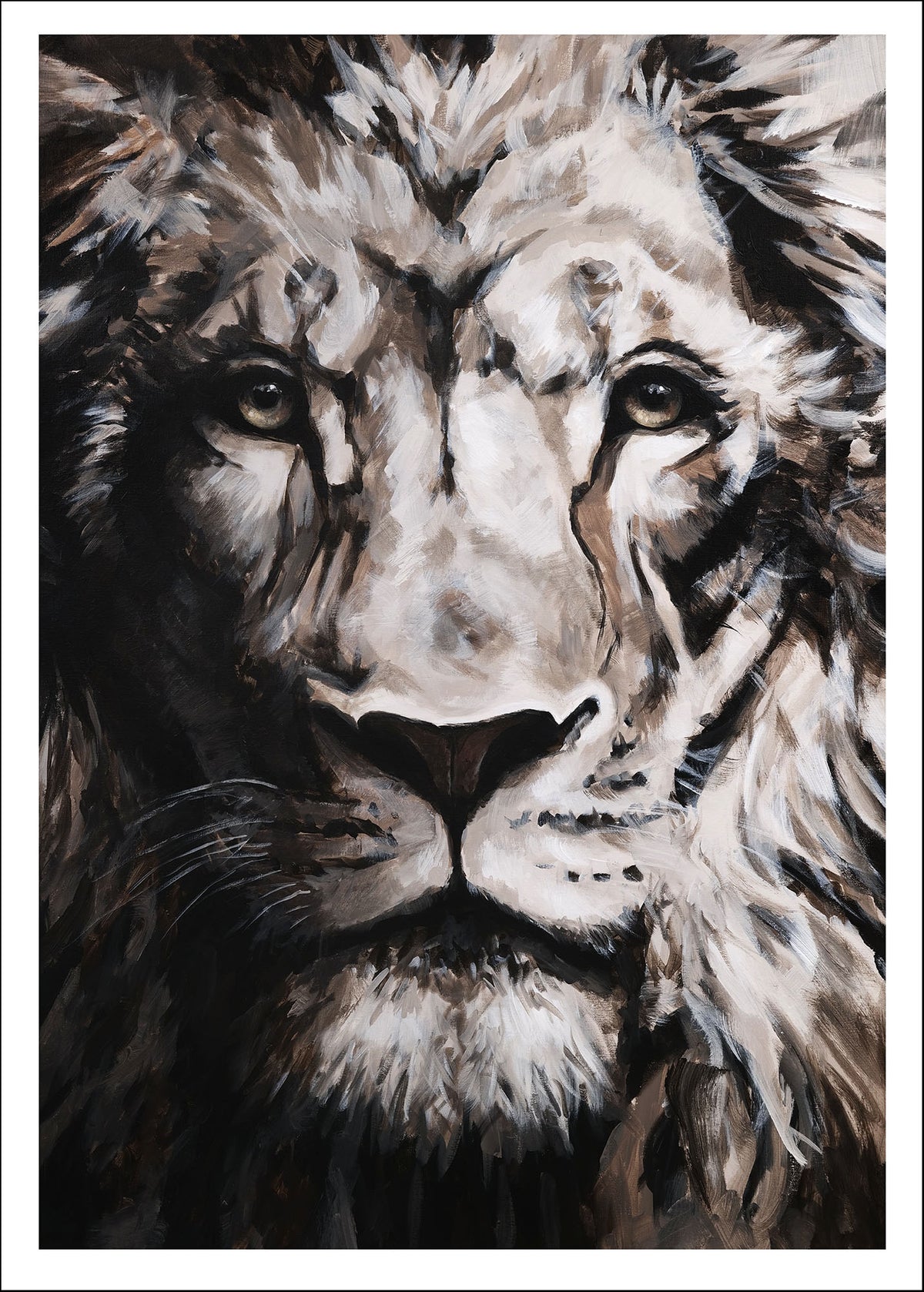 Lion No. 2302 – Fine Art Print