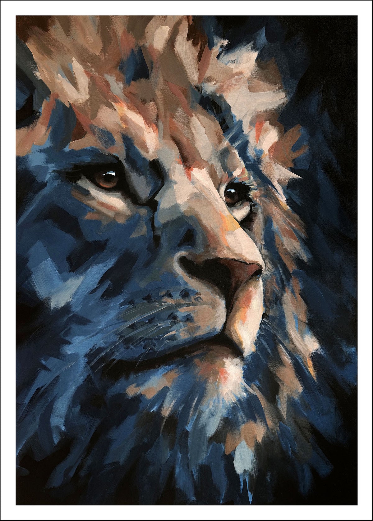 Lion No. 2107 – Fine Art Print